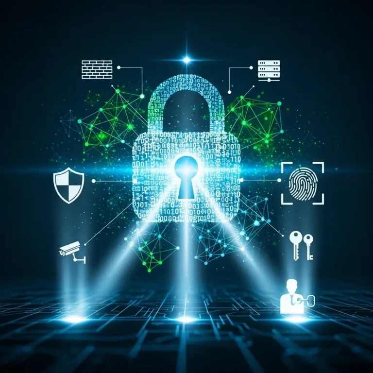 candado de seguridad de datos ISO 27001